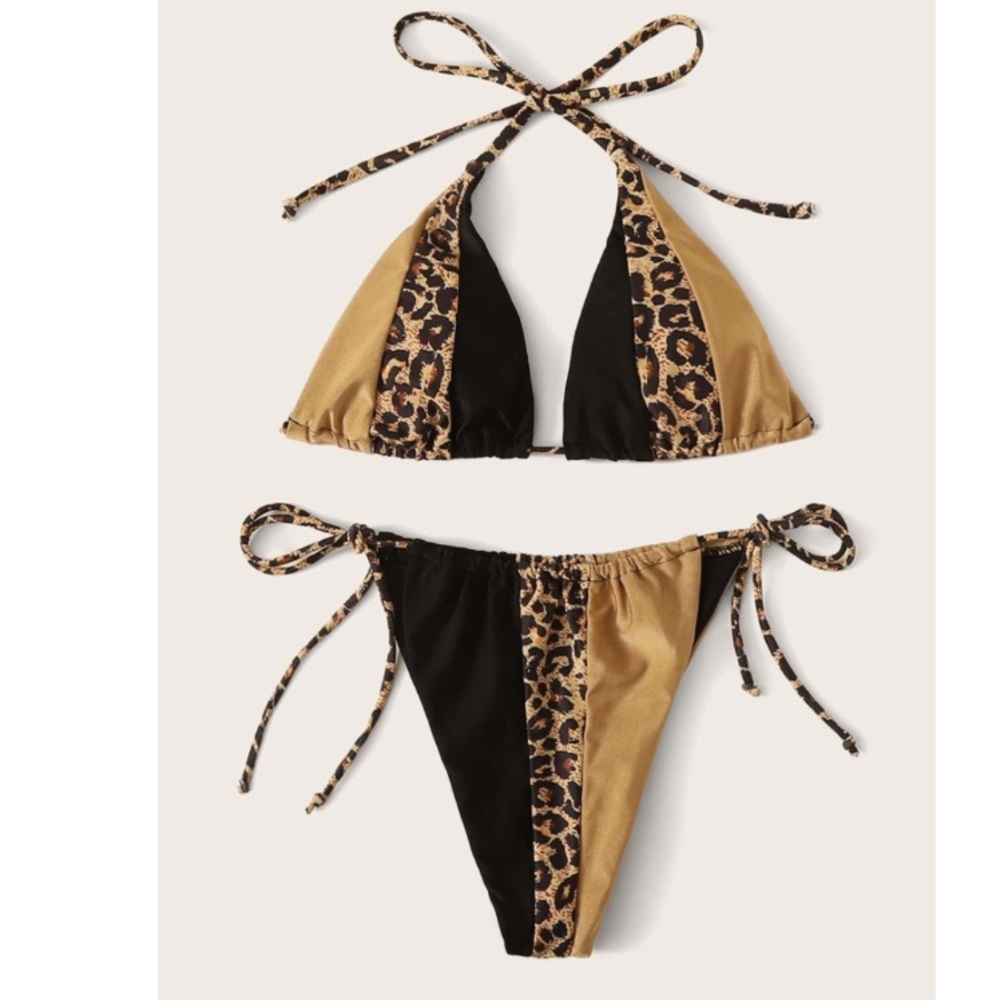 Brand new animal print bathing suit /swim suit